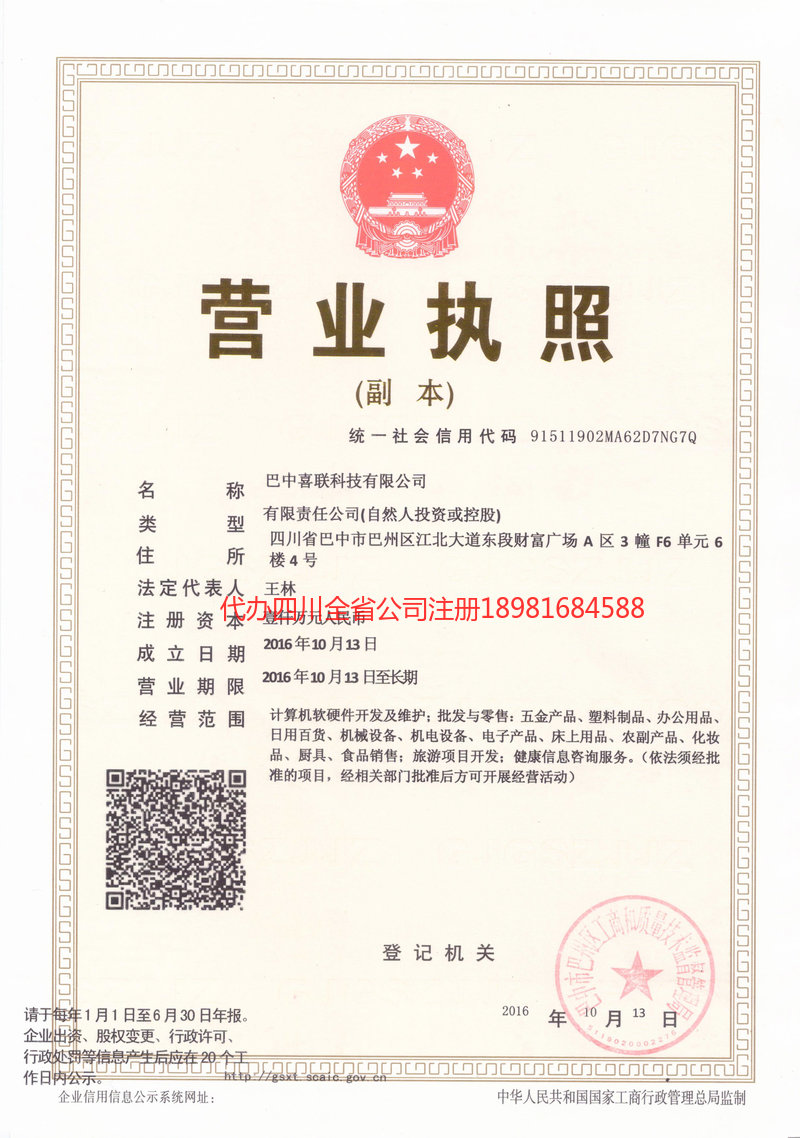 眉山眉山喜联科技有限公司